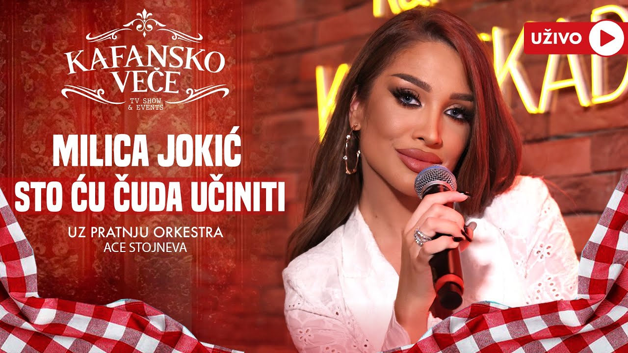 MILICA JOKIC - STO CU CUDA UCINITI | UZIVO | (ORK. ACE STOJNEVA) | 2024 | KAFANSKO VECE