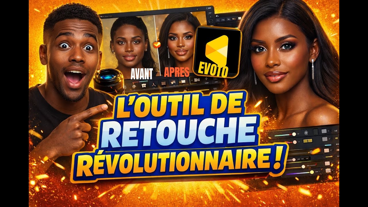 (EVOTO) Ce logiciel IA change TOUT en retouche photo… 
