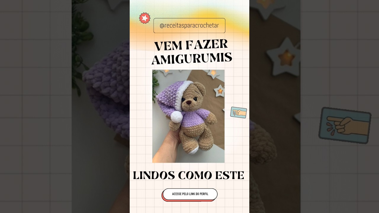 4.500 Modelos de Amigurumi para Ampliar Seu Cat&aacute;logo de Produtos! ✨#croche #amigurumi