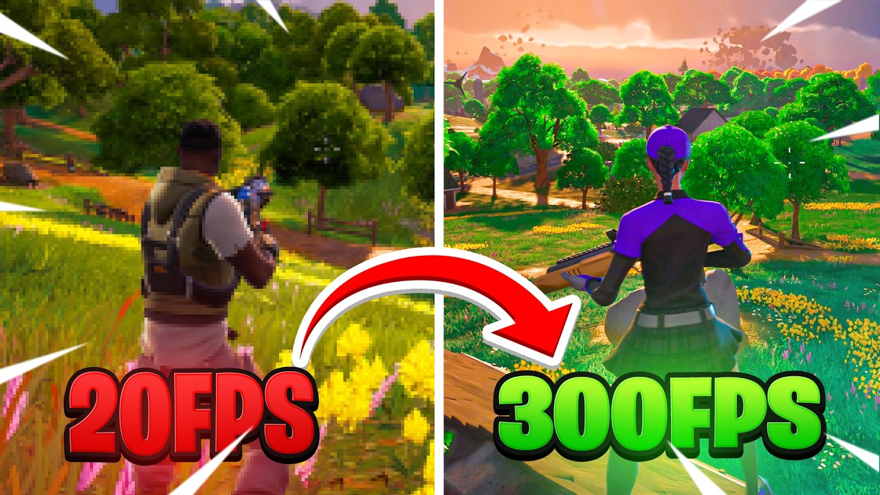 La MEJOR CONFIGURACIÓN PARA FORTNITE EN 2025
