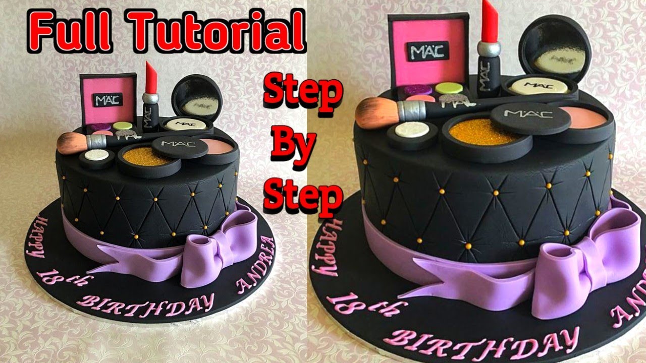 Makeup Kit Cake Design | Born To Shop Cake | Seller FactG