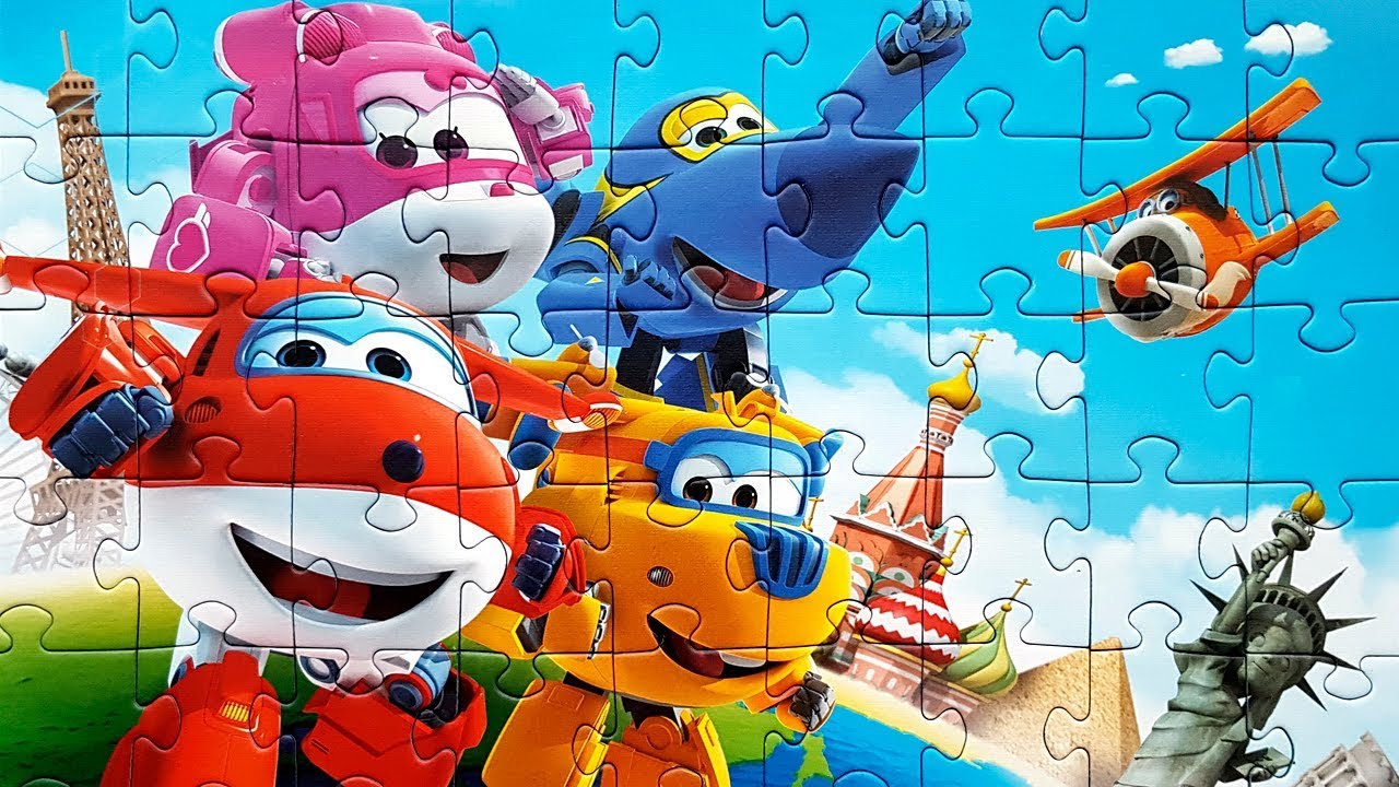 Super Wings PUZZLE Games for kids Rompecabezas de Super Wings Trefl Jigsaw Puzzle