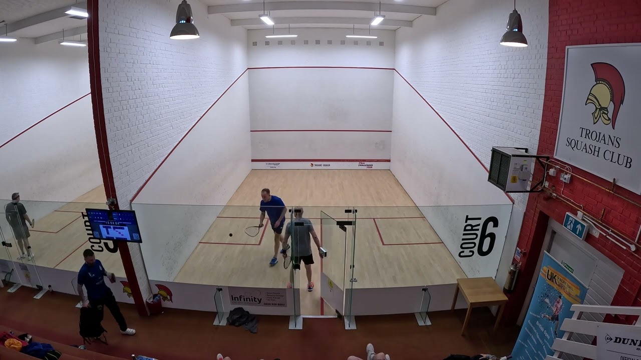 UK Racketball 2026 Trojans Satellite - O50s Murray vs Harris