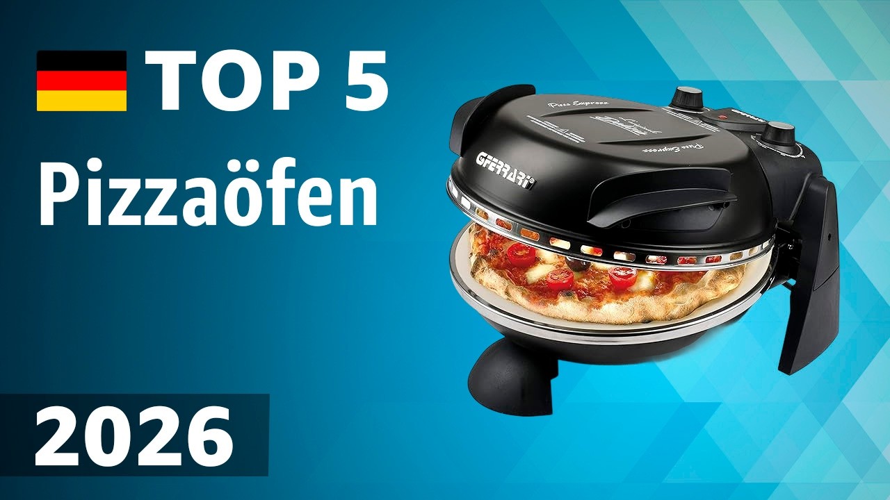 TOP—5. Beste Pizzaöfen (Elektro, Gas). Test & Vergleich 2026