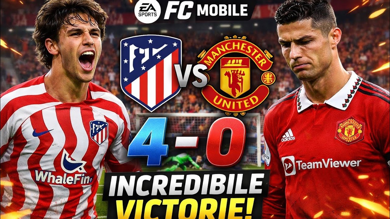 Altlético de Madrid vs Mancester united⚽️
