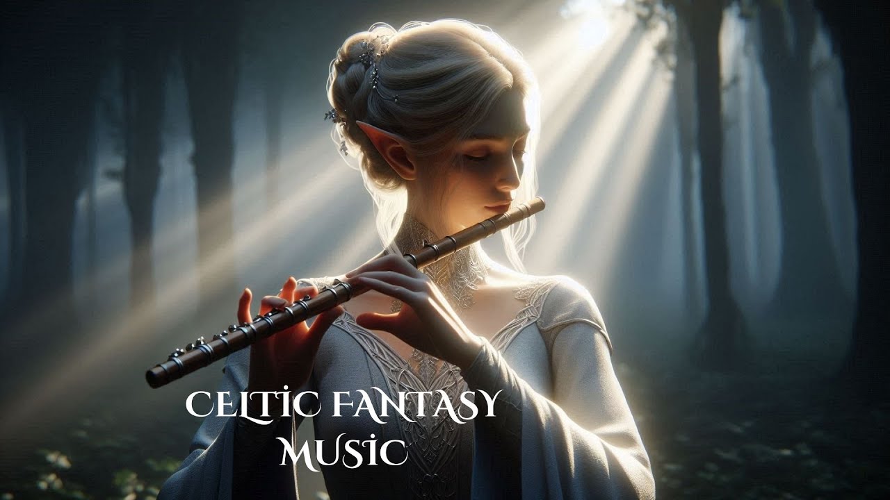 Elf Dawn in the Ancient Forest 🌿 | Relaxing Celtic Flute Music | Fantasy Ambience for Sleep & Focus