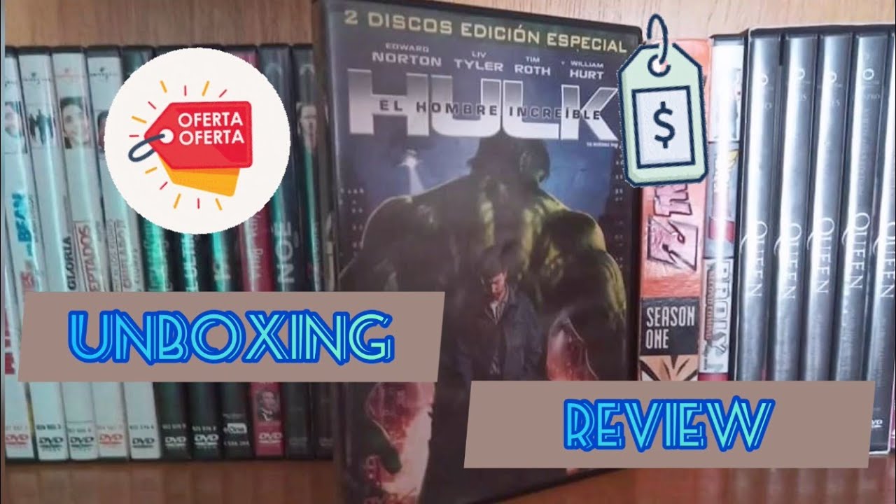 Unboxing y Review I El Increible Hulk 2008 I !HAY ALGO QUE TENGO QUE DECIRLES!