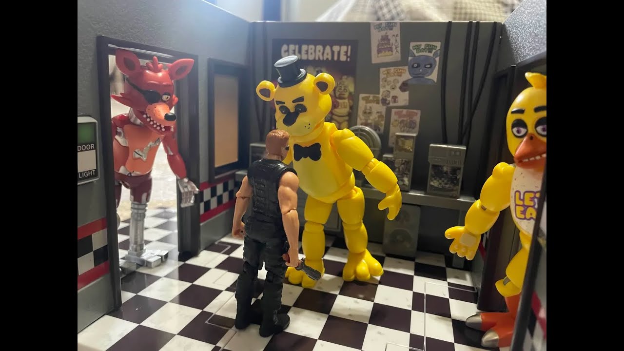 AFTER ALL THESE YEARS( Jazwares fnaf office sets review)