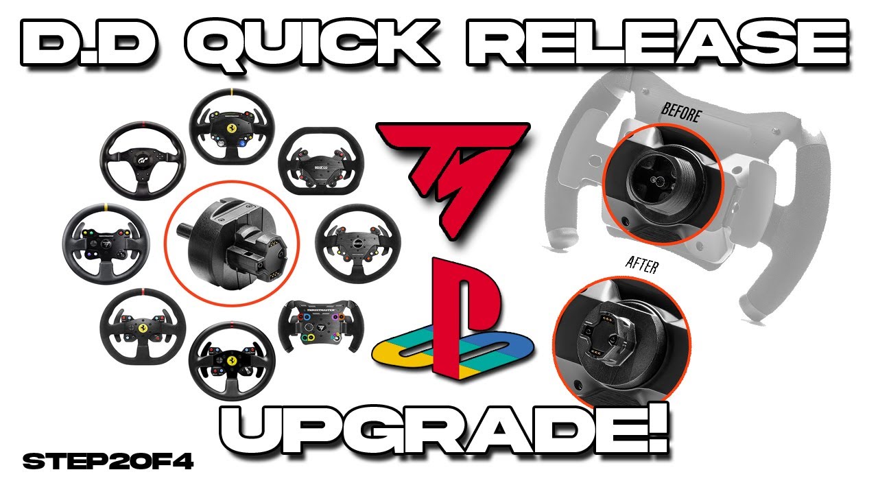 Переделайте диски Thrustmaster для комплекта T598 PS5 DD — руководства по совместимости и установке