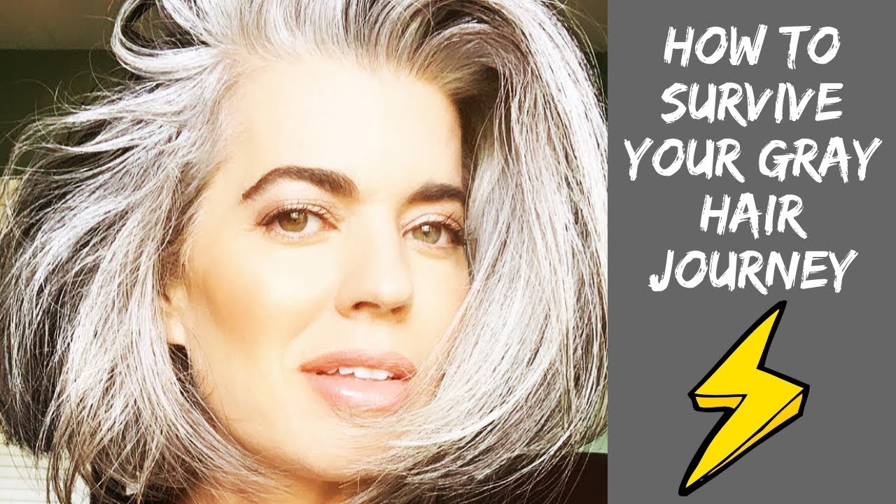 HOW TO SURVIVE YOUR GRAY HAIR JOURNEY | Nikol Johnson