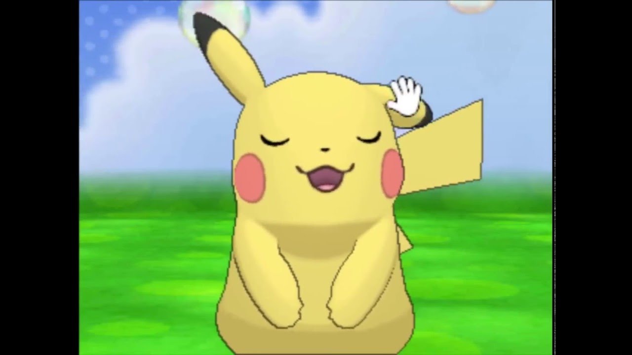 Pokemon Amie - Pikachu