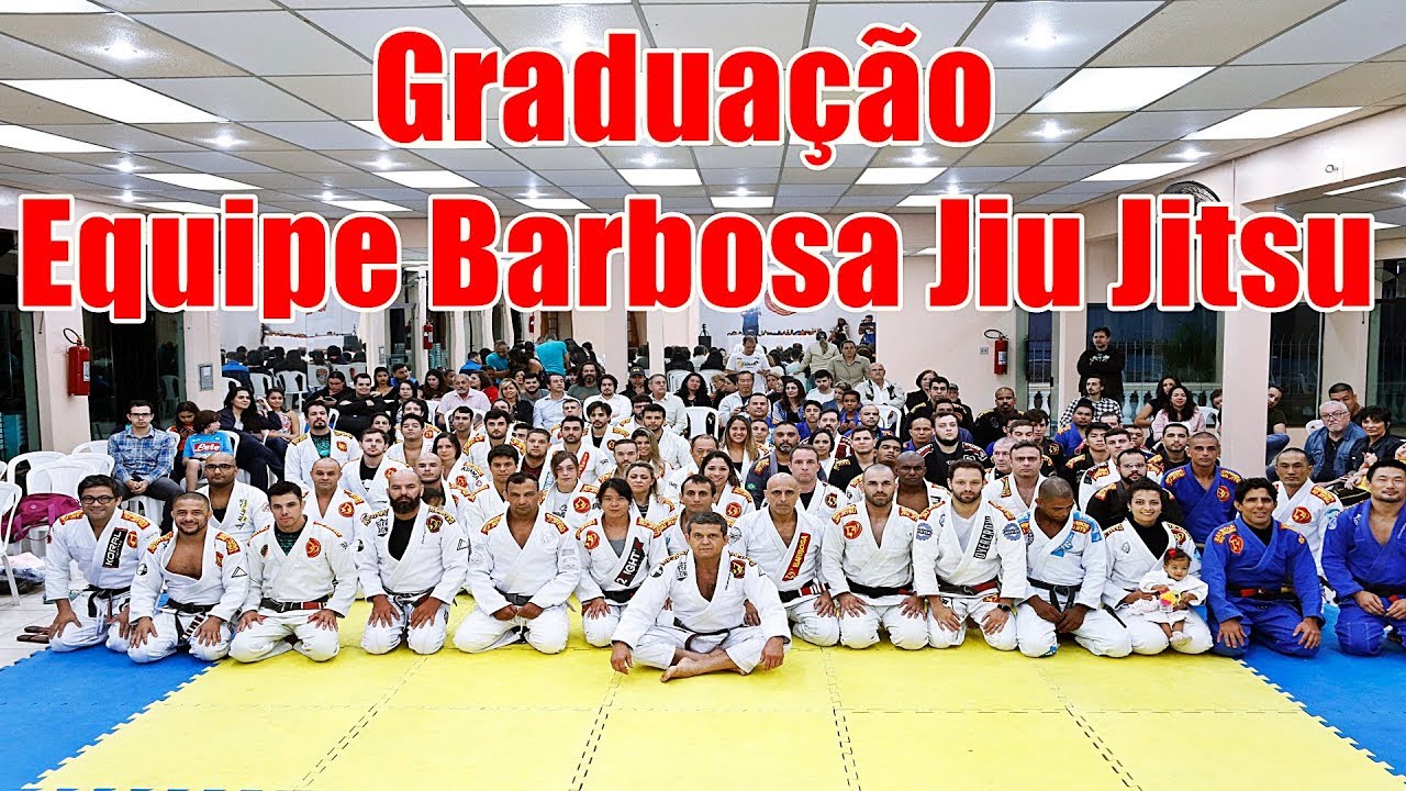 Jiu Jitsu - Graduação da equipe Barbosa Jiu Jitsu