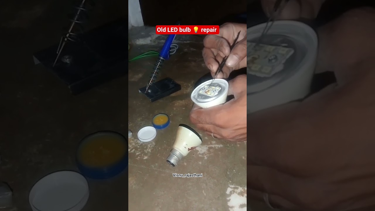 HOW TO OLD LED BULB 💡💡 REPAIR 