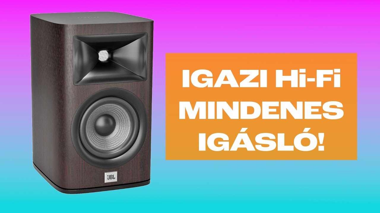 Arany középút: JBL Studio 630 hangfal első benyomások