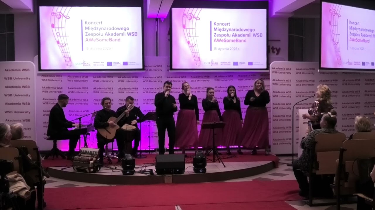 ELŻBIETA MIROSŁAW KAŹMIERSCY, CHÓR ZORZA - KONCERT 15.01.2026 Akademia WSB