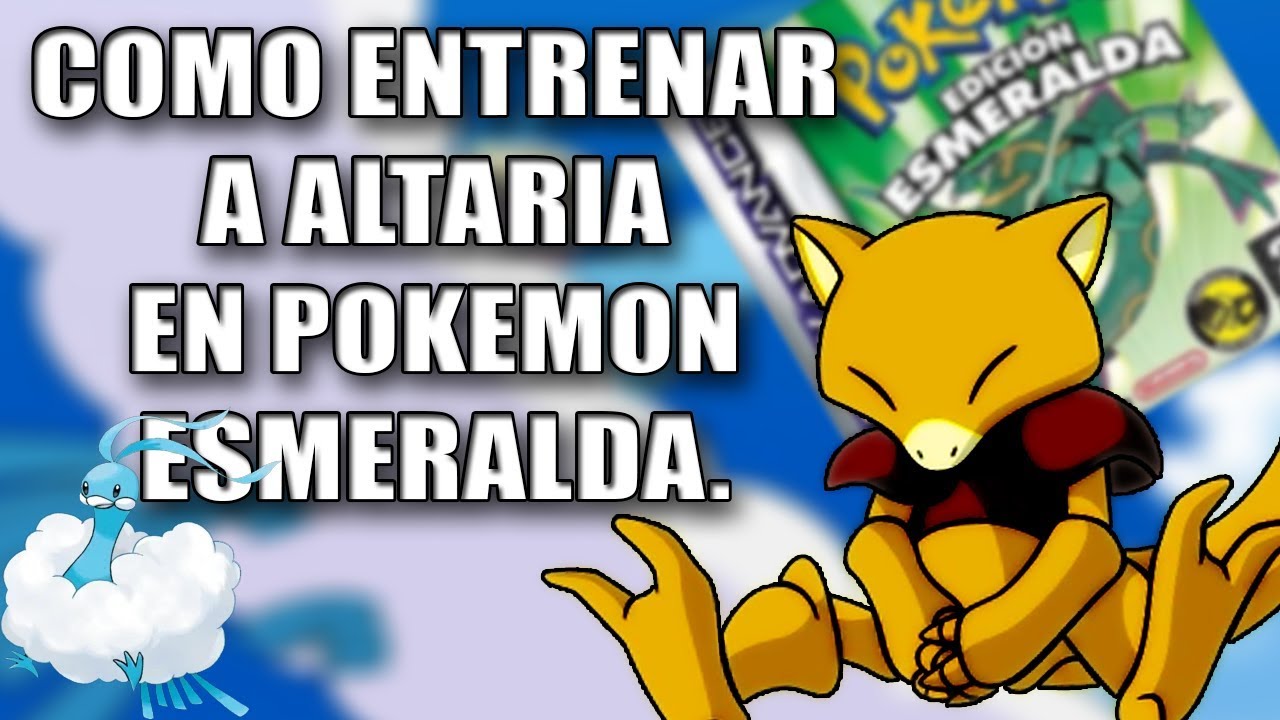Como entrenar a Swablu/Altaria en pokémon esmeralda