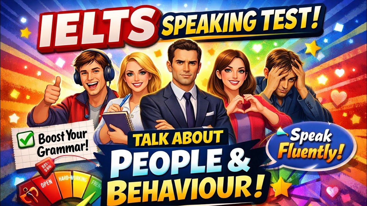 IELTS Speaking Band 7–9 | Describe People & Personality Like a Native Speaker