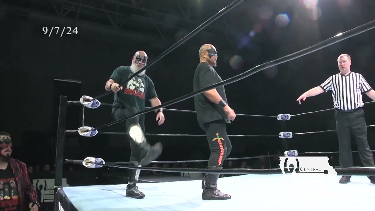 Central Empire Wrestling - Warlord & Barbarian vs. Donnie Peppercricket & Iceman - 9/7/24