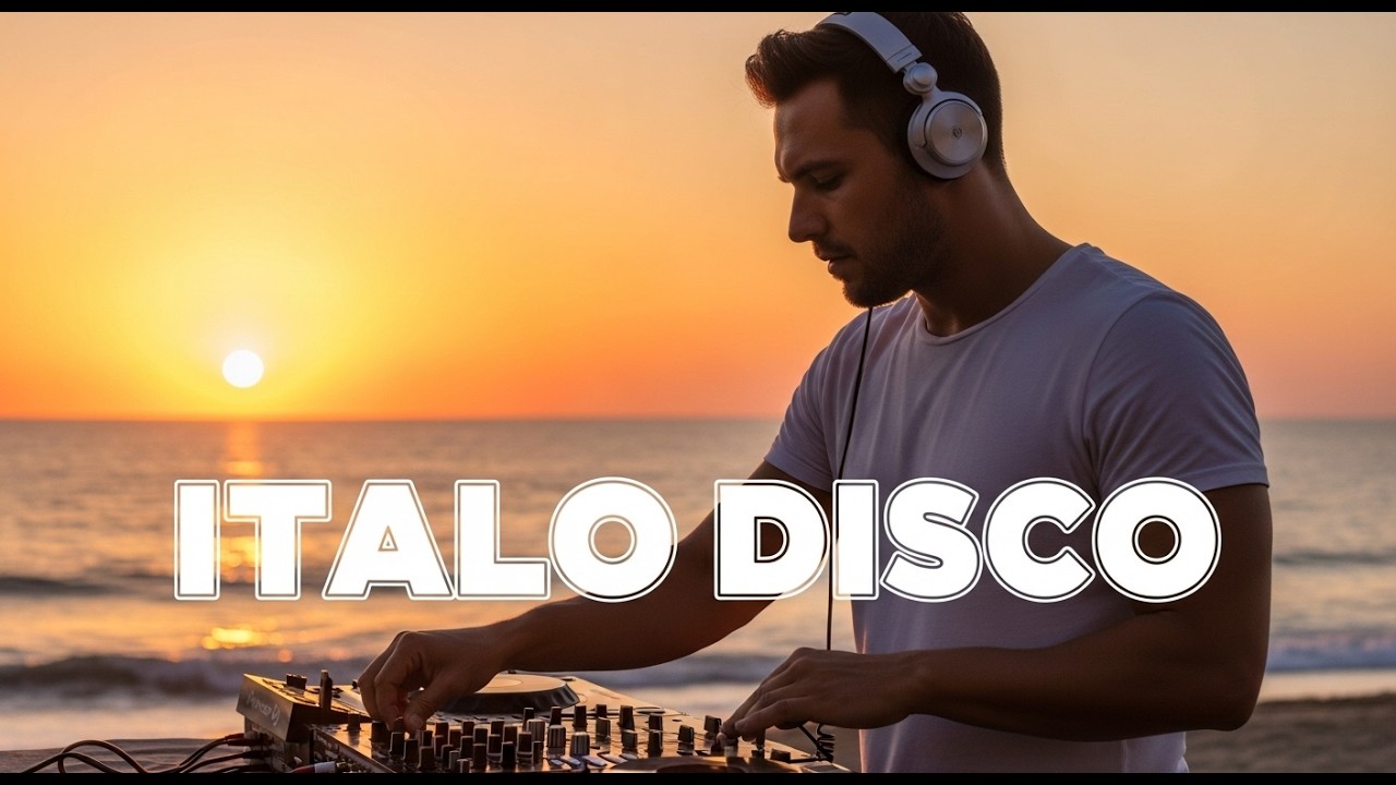 🌞 Italo Disco Summer Chill 🎶 80s DJ Mix | Relaxing Disco Beach Vibes