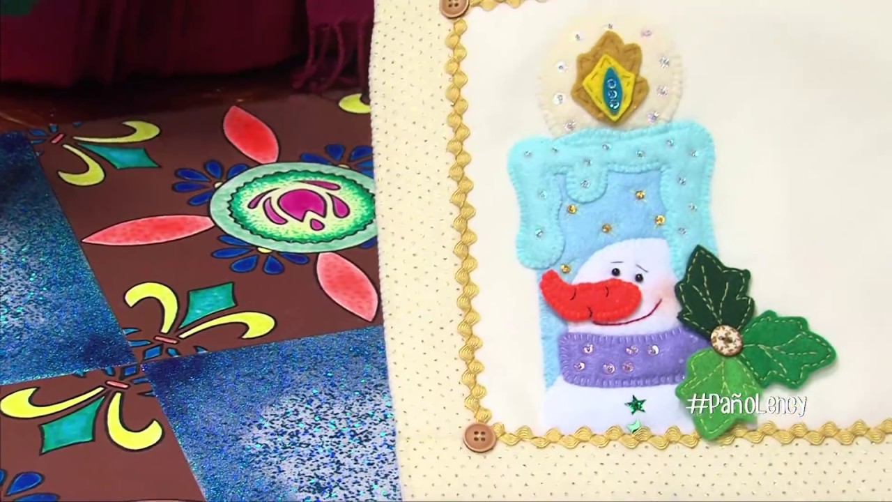 Cojín Navideño - Aprenda y Venda