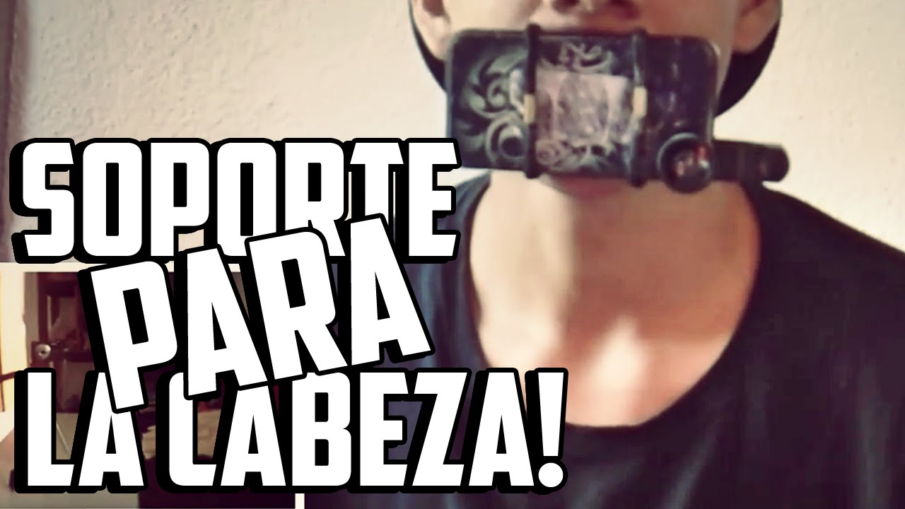 Como hacer un soporte de celular para la cabeza. (boca) | Grabar en primera persona (Resistente)