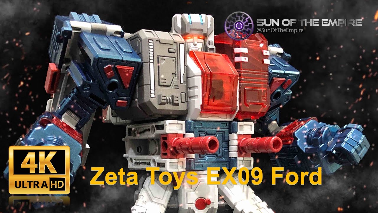 Zeta Toys EX09 Ford | Metallic Version Fortress Maximus Unboxing Q.Review 196