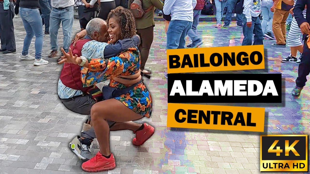 🔥 Abuelito impacta a cubana bailando hasta el suelo 😱💃🏽 | Bailongo Alameda CDMX 4k