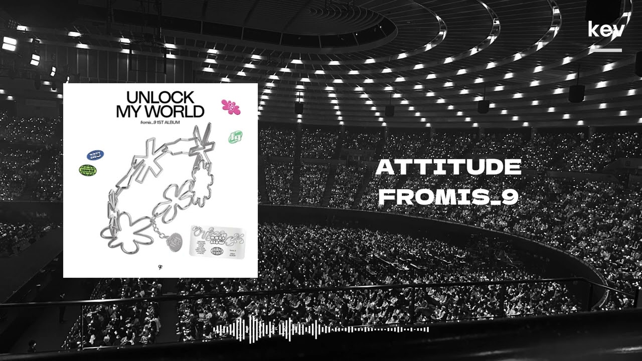 fromis_9 'Attitude' but you are in an empty arena 🎶