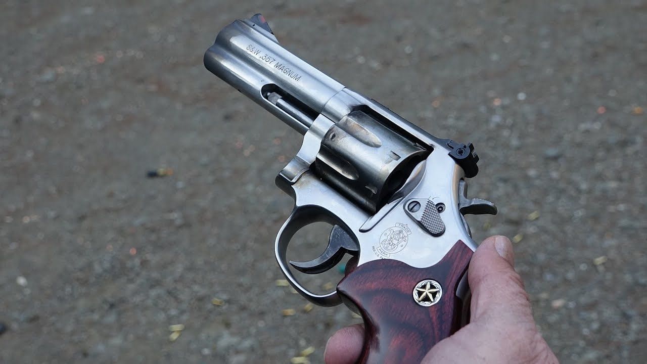 Smith & Wesson 686+ 7 Shot .357 Magnum Revolver Review (internal lock model)