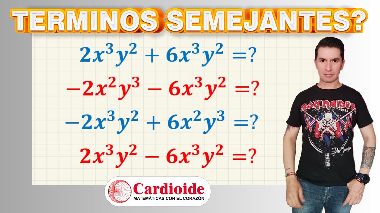 TERMINOS SEMEJANTES Suma y Resta | Nociones de ALGEBRA