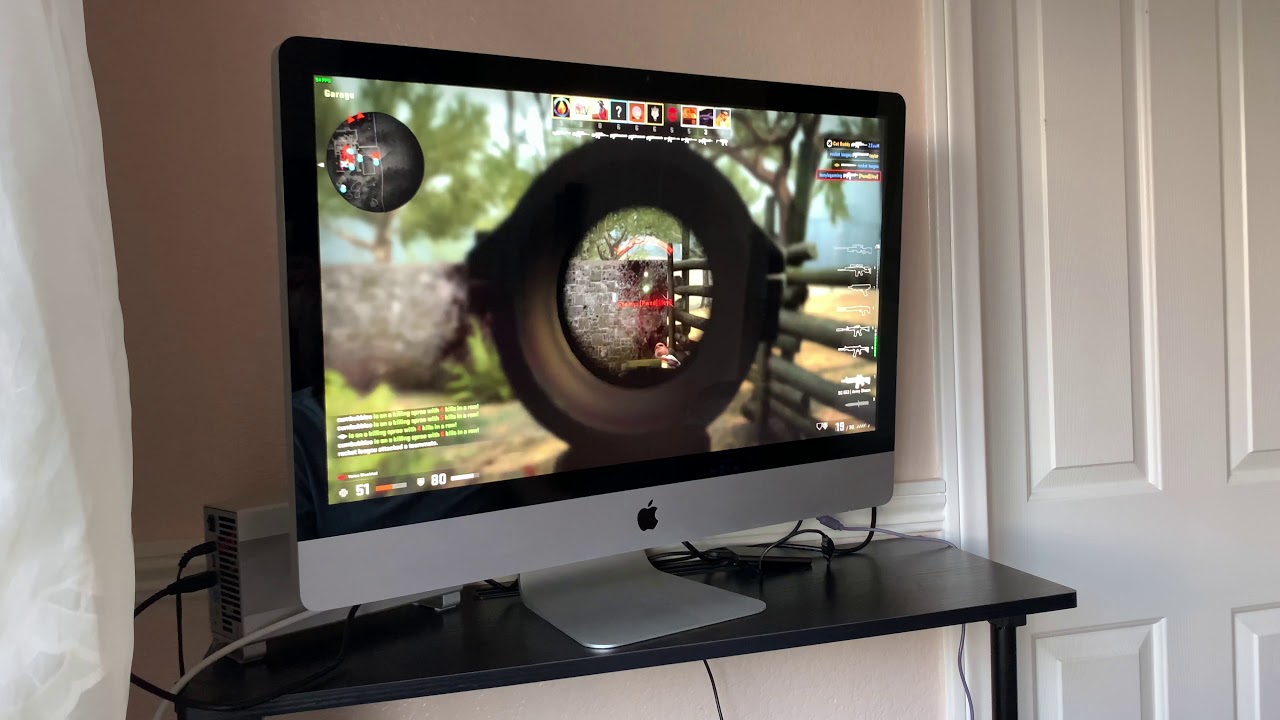 CS:GO on 2010 iMac (i7 870, ATI HD 5750 1GB, 12GB RAM)