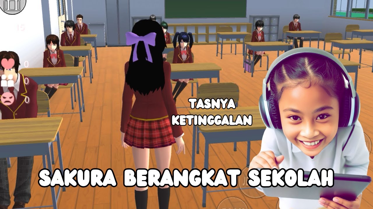 "Seru! Sakura Berangkat Sekolah Tapi Tas Ketinggalan | Lucu Banget!"