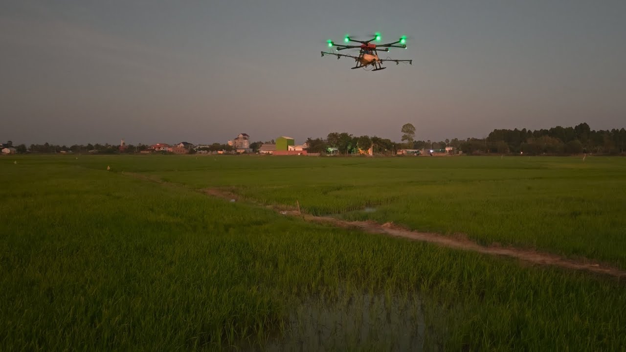 Agricultural drone for family use 