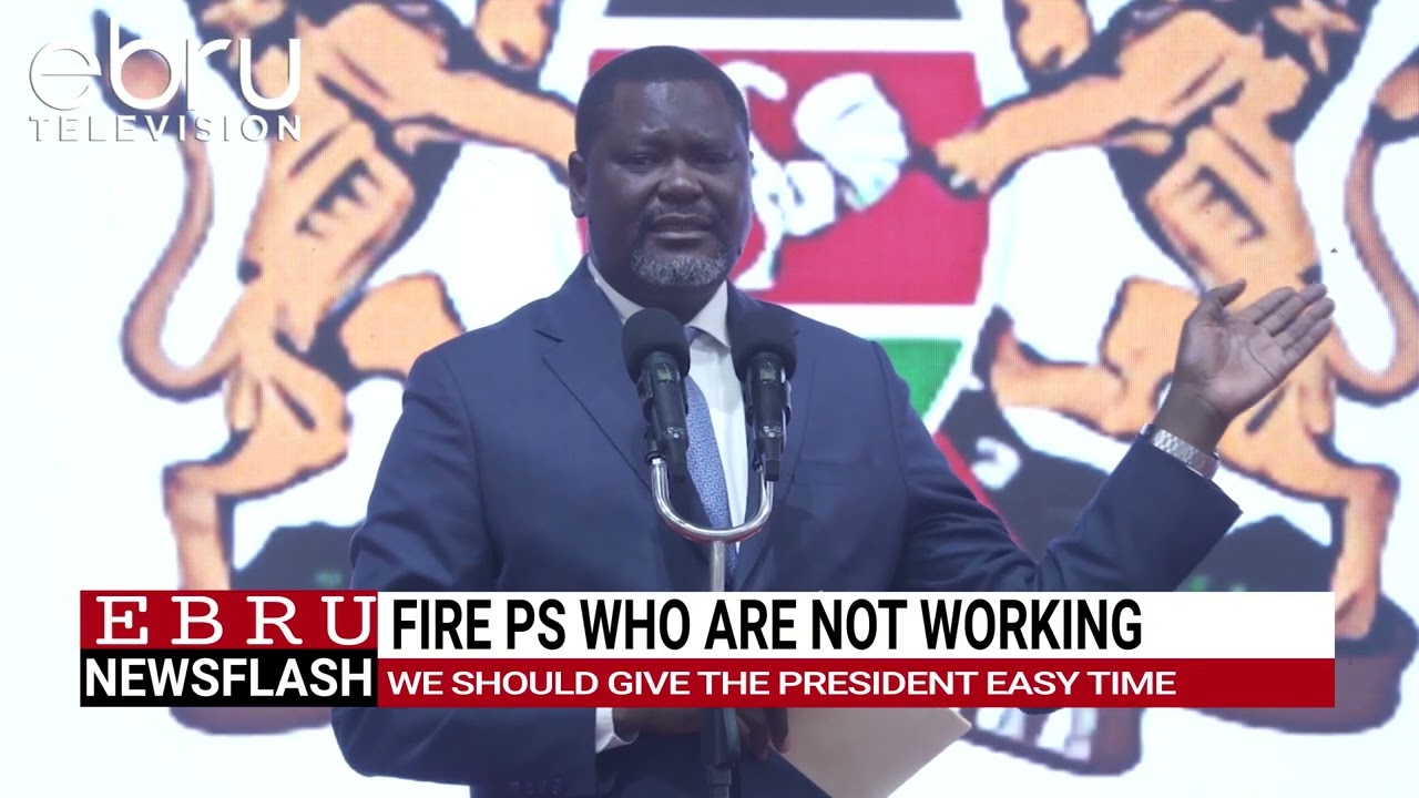 CS Ruku Proposes Performance‑Based Contracts for Public Servants. #ebrunews