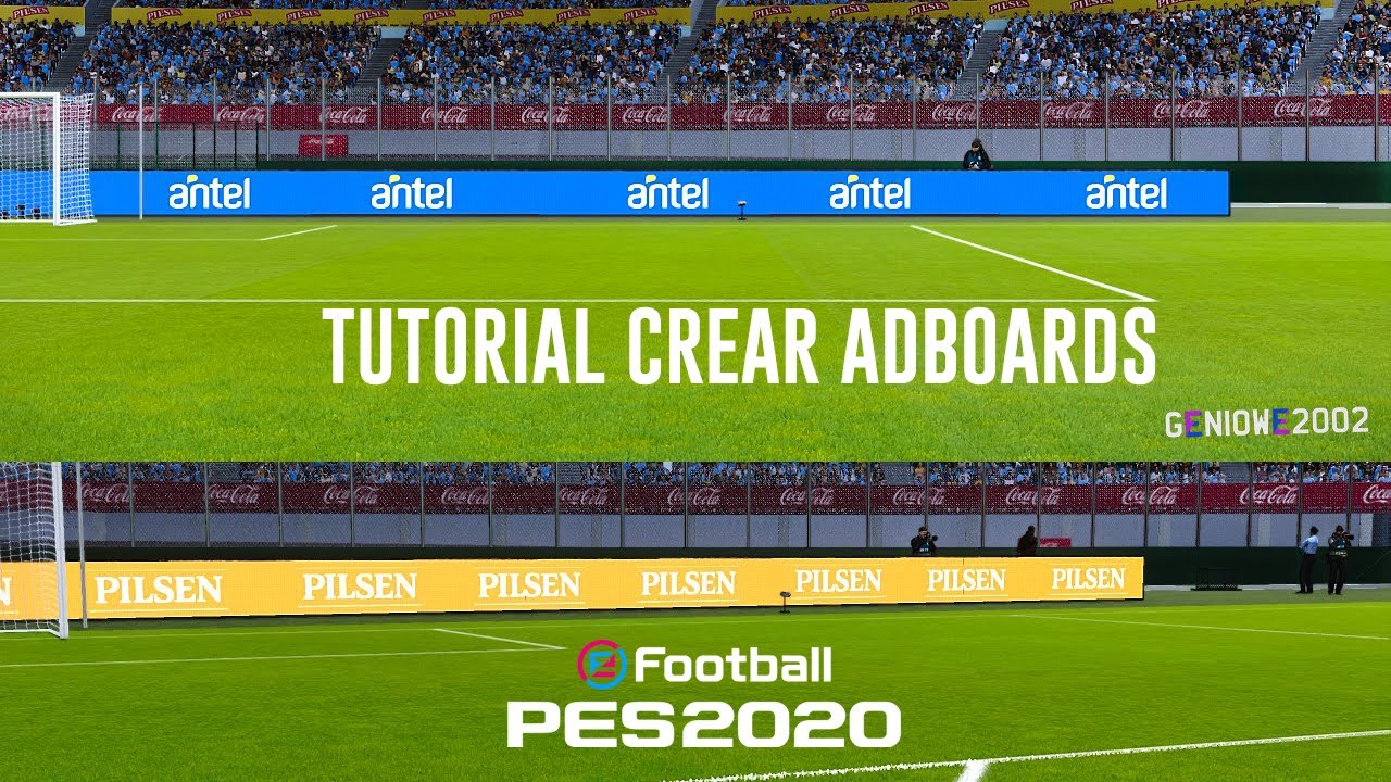 Tutorial Crear Adboards PES 2020 PC