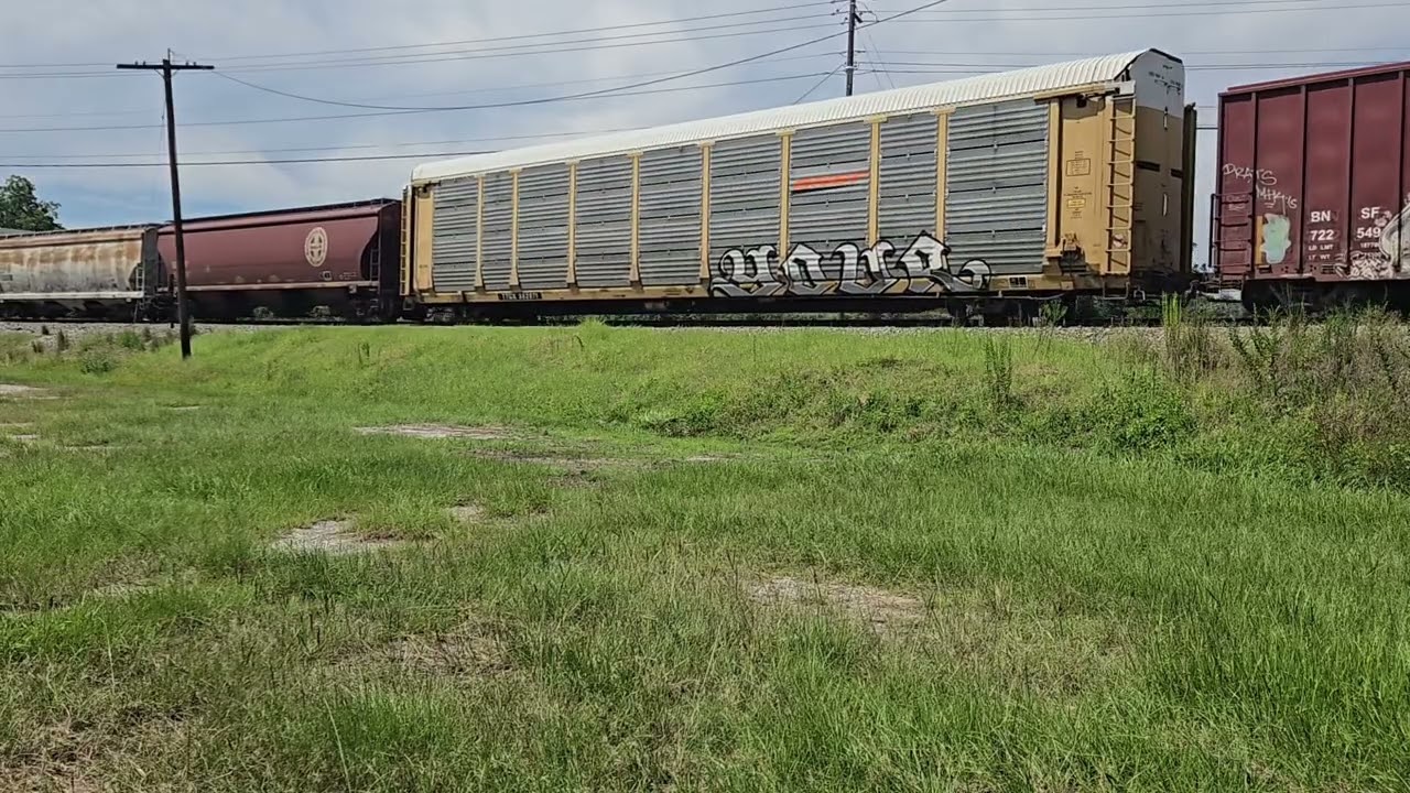Conrail Heritage Unit ES44ACH 1976 at Valdosta, GA (September 6, 2025) {1429} [Train ID-CSXT M645.5]