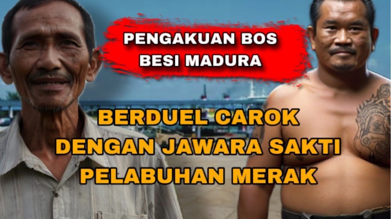 NASIB BOS BESI MADURA DI CENGKRAMAN JAWARA SAKTI PELABUHAN MERAK