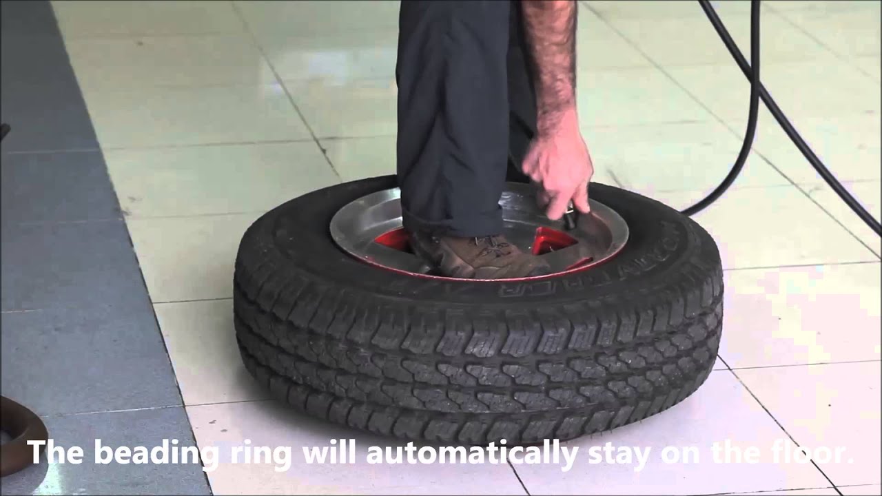 talonador / tire beading ring / positionneur de talon de pneus