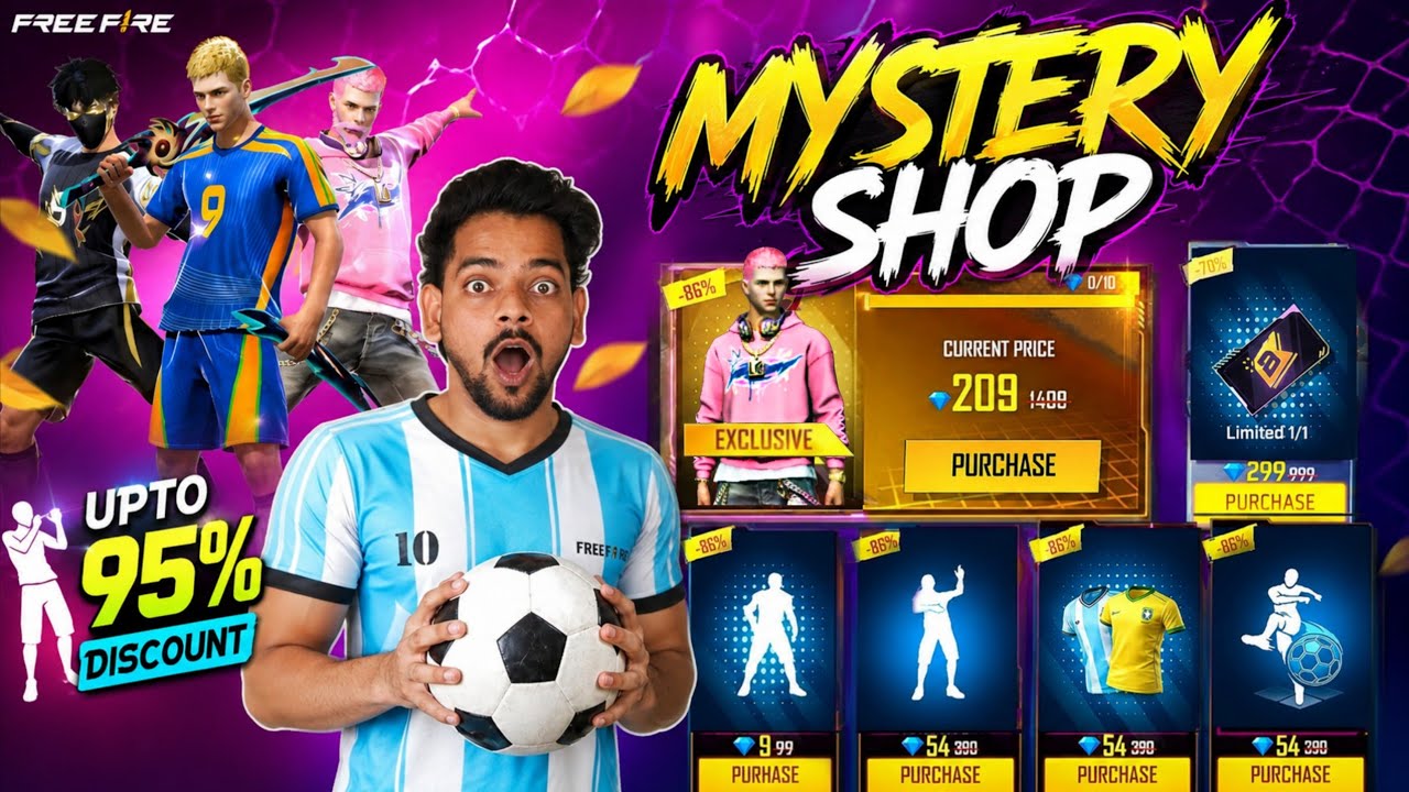 How To Get Free Bundle + Free Emote Mystery Shop Events 🎁😍 | Ff Upcoming Events🎁 | Free Fire🇮🇳
