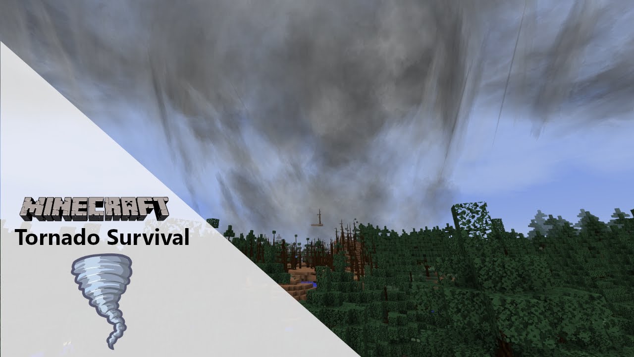 Minecraft Tornado survival S1 EP13: STORM CHASING!!!!