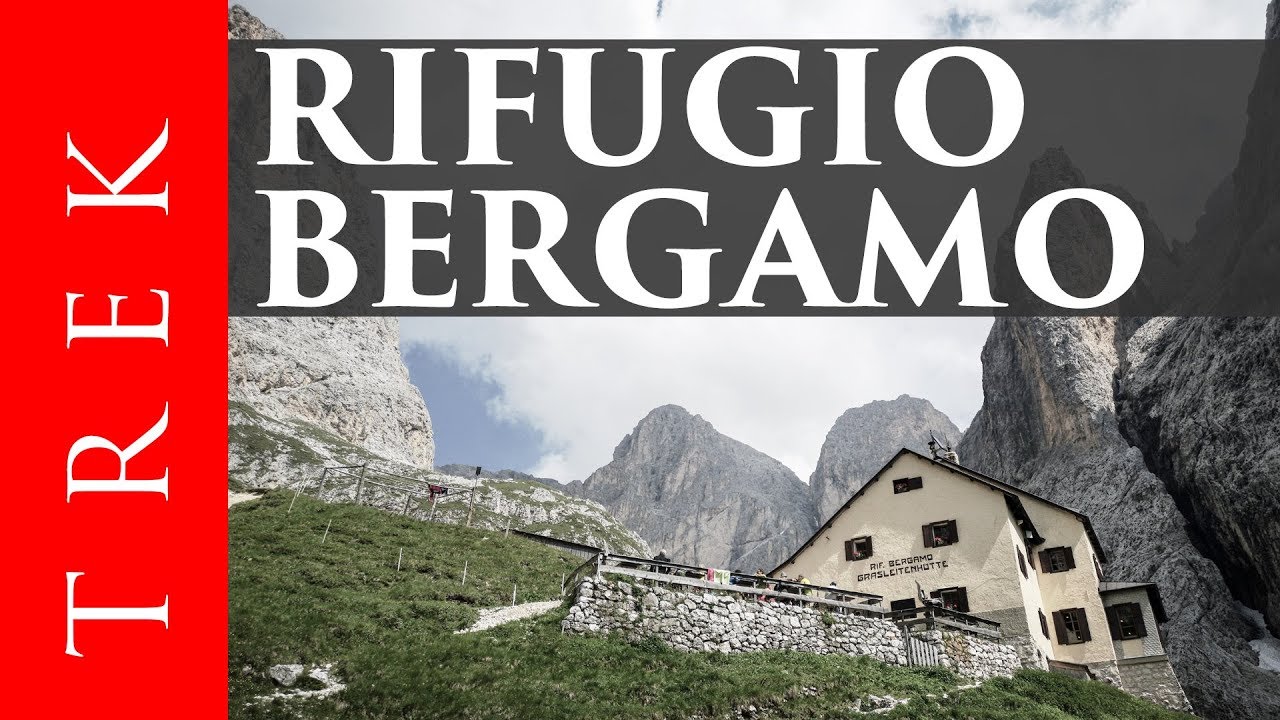 Rifugio Bergamo dalla Val Ciamin