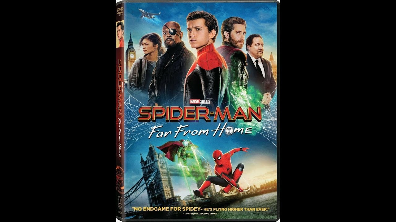 Opening To Spider-Man:Far From Home 2019 DVD