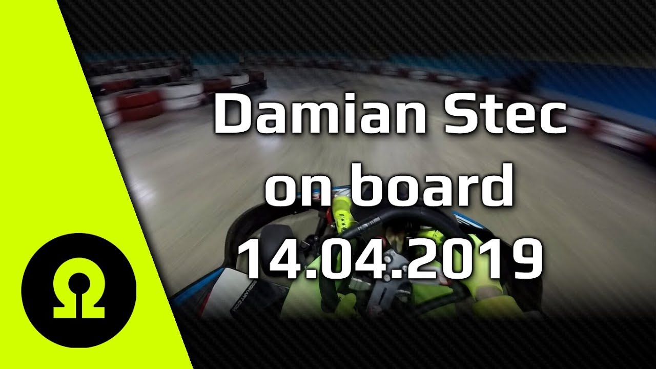 Cartmax Lublin 14.04.2019 Damian Stec on board