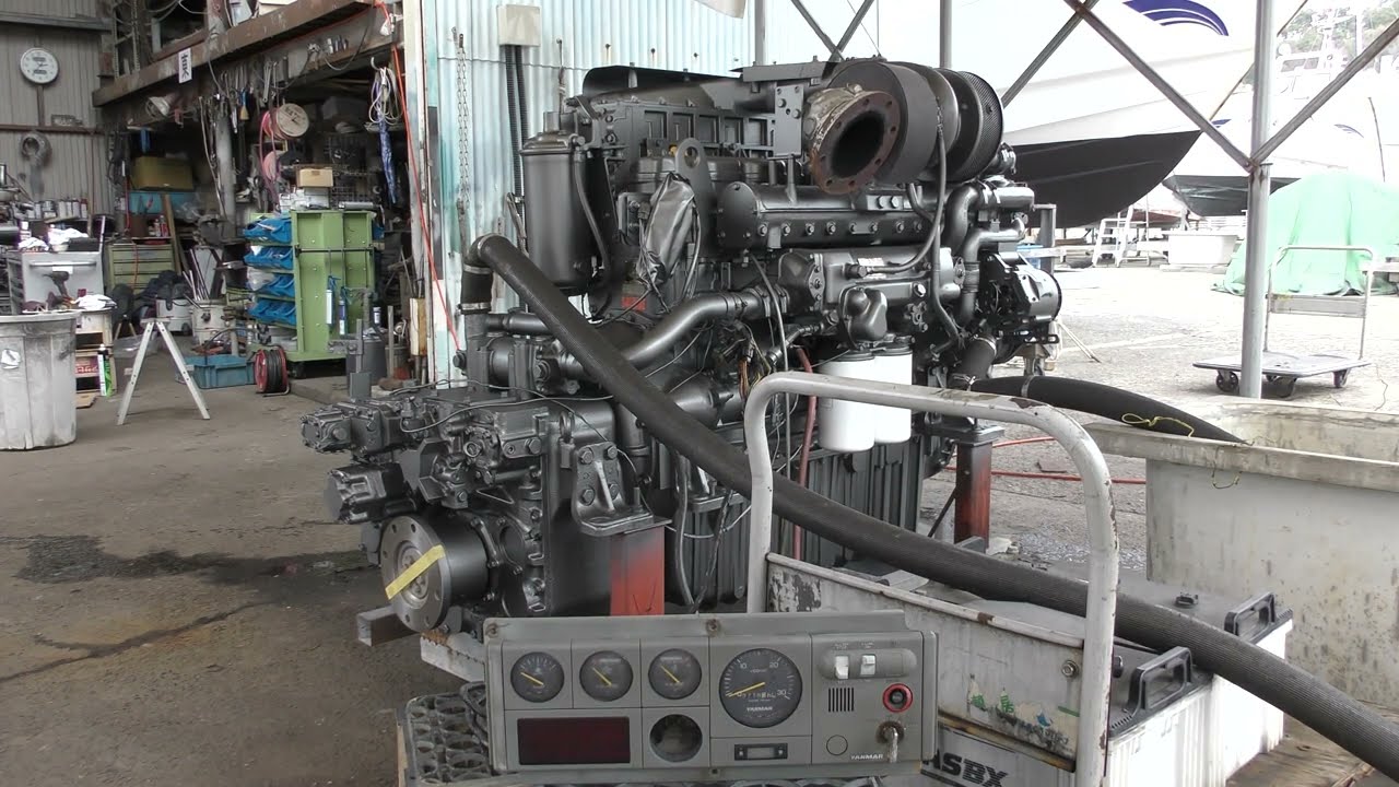 No.6055 ヤンマー 6GHA-ET 450PS(2.03) Yanmar