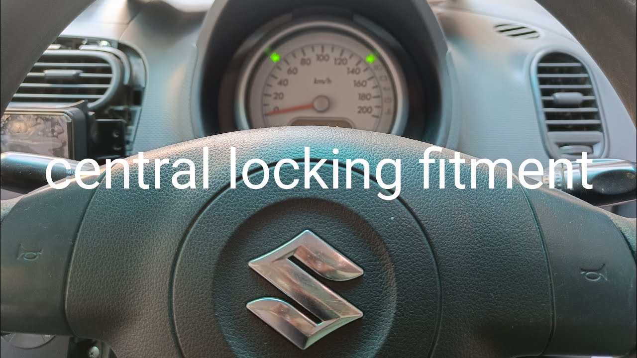 central locking fitment Ritz 4 Door