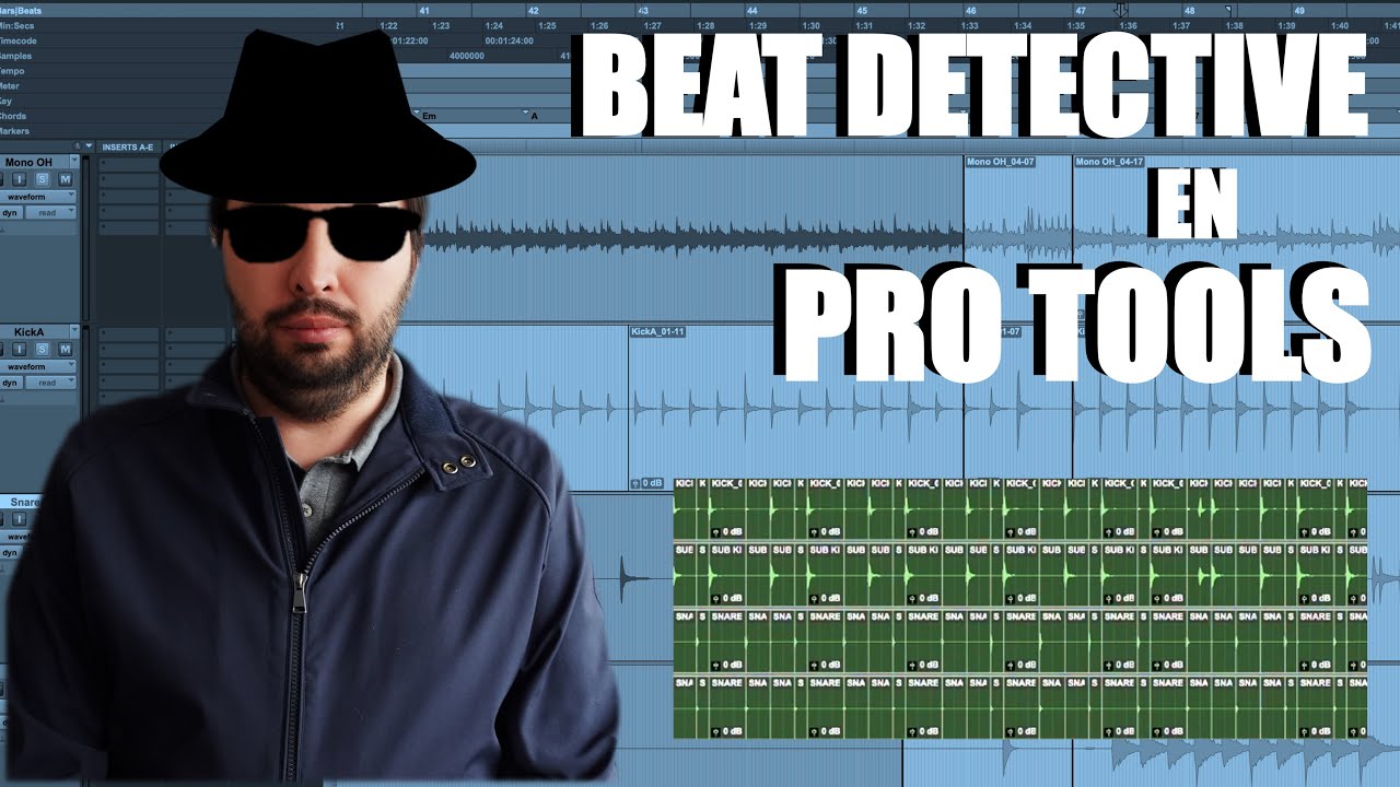 Beat Detective en Pro Tools /Julio Monroy