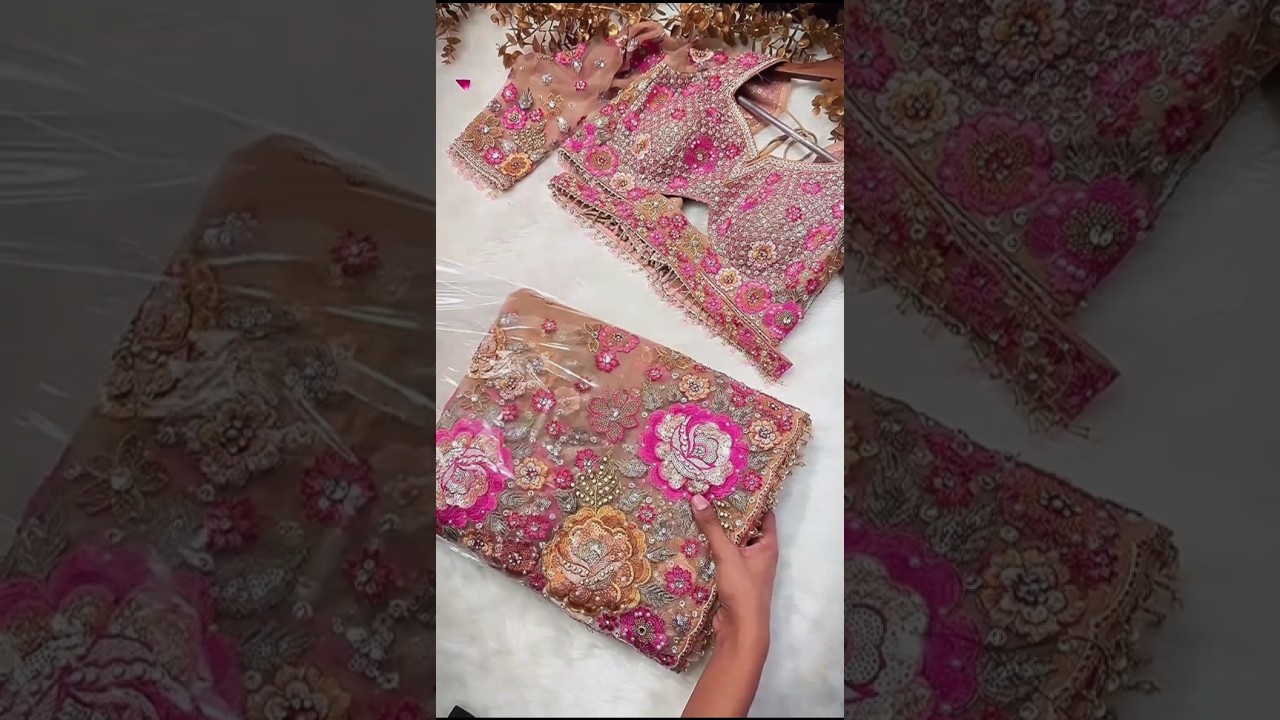 ✨&hearts;️New Trendy Party Wear Saree Design 2026 | ✨ Bridal saree 😍 #youtubeshorts #saree #fashion #shorts