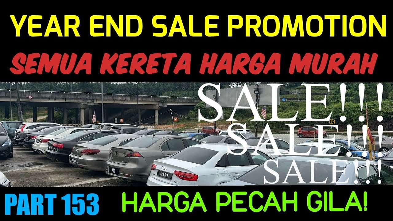 PROMOSI AKHIR TAHUN | TAHUN NI HARGA PECAH GILA GILA | HARGA PECAH TAK MASUK AKAL | BERMULA RM10K