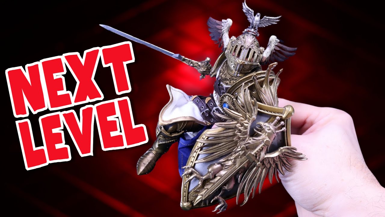 Mythic Legions Sir Gideon Heavensbrand 2 - Necronominus Action Figure Review