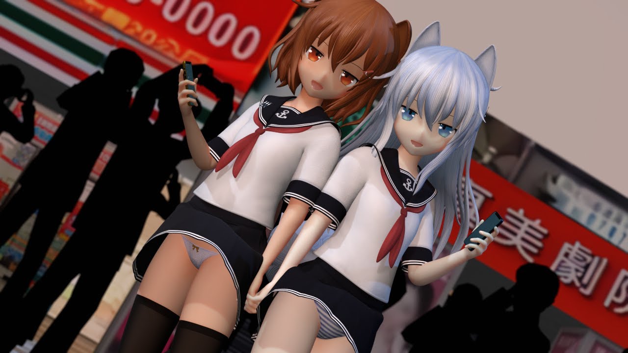 【MMD艦これ】 響雷 Hibiki Ikazuchi 「フラジール / Fragile」 4k